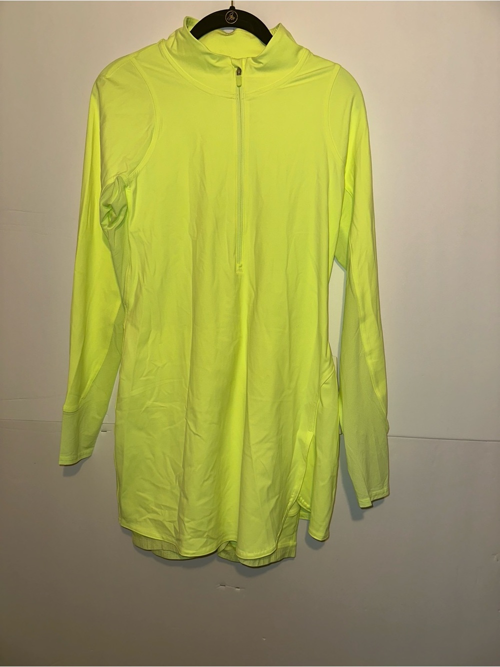 lululemon athletica Neon Lime Athletic Dress with Built-in Shorts - Picture 4 of 7